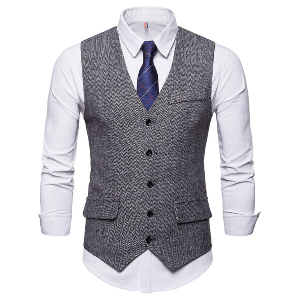 B Men Gent Suit Waistcoat YQH-M49